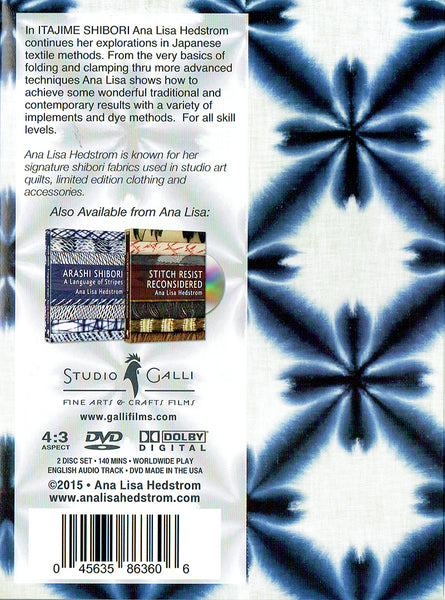 Itajime Shibori: Basic Folds, Variations & Inventions, Silk Scouring, and Carved Clamps