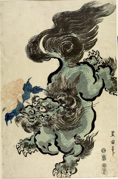 Shishi Ori-nui & Makiage Shibori Tenugui