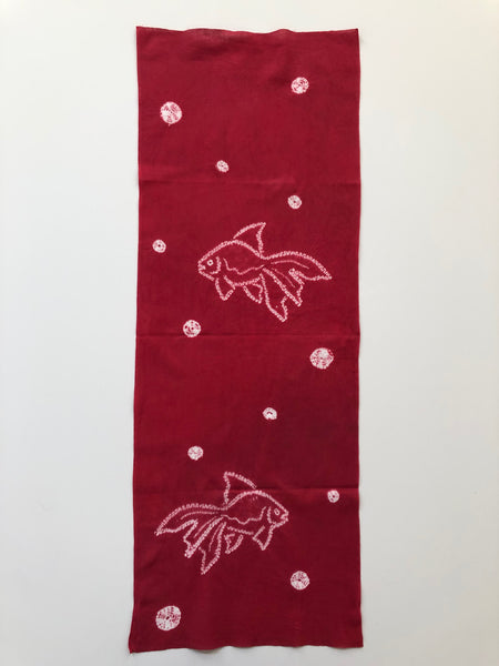 Kingyo Ori-nui, Mokume, and Makiage Shibori Tenugui