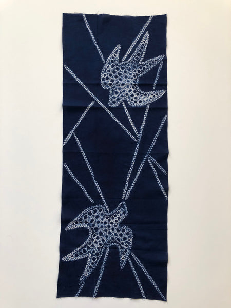 Tsubame Yatara-miura and Ori-nui Shibori Tenugui