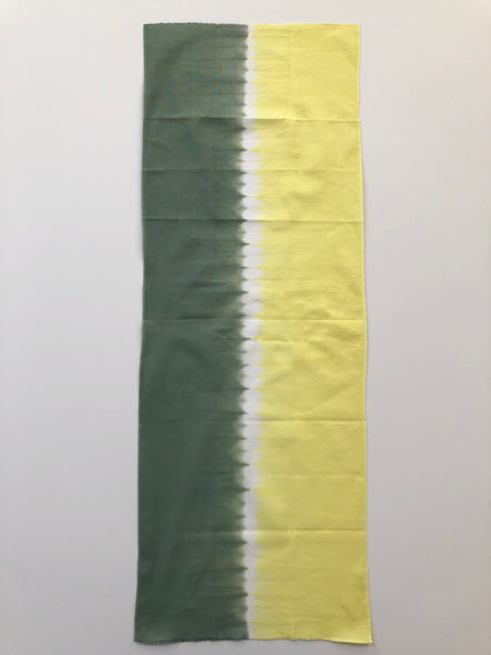Yellow Somewake Shibori Tenugui