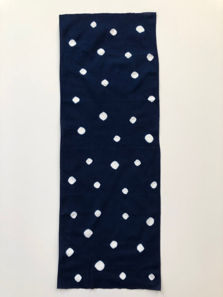 Blue Mizutama Ko-boushi Shibori Tenugui