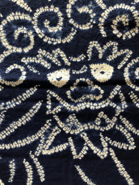 Shishi Ori-nui & Makiage Shibori Tenugui