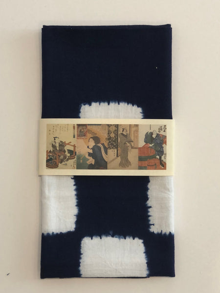 Ichimatsu Boushi Shibori Tenugui