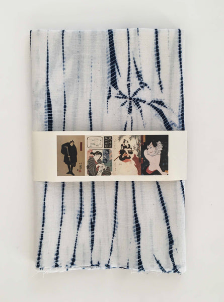 Kumoiri Yanagi Shibori Tenugui