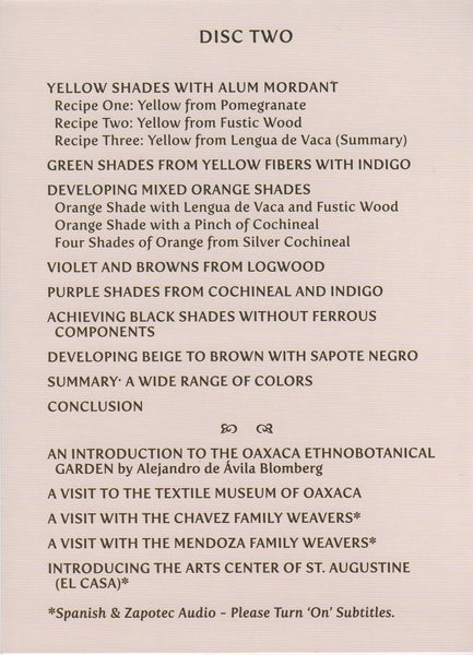 Natural Dye Workshop II: Colors of Latin America on Wool Fibers Using Sustainable Methods