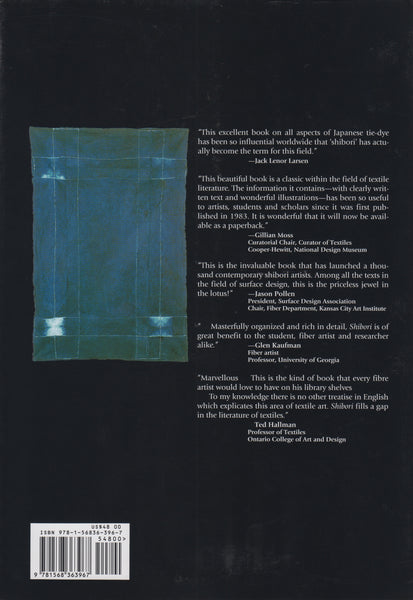Shibori: The Inventive Art of Japanese Shaped Resist Dyeing