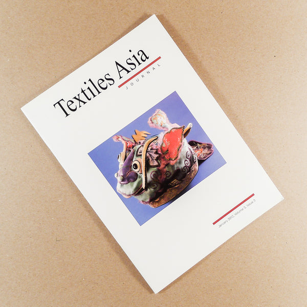 Textiles Asia Journal: "Shibori as an Art Form"