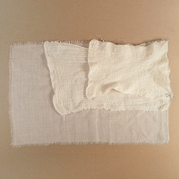 Japanese Fulling Wool - White