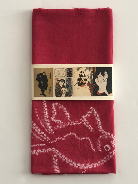 Kingyo Ori-nui, Mokume, and Makiage Shibori Tenugui