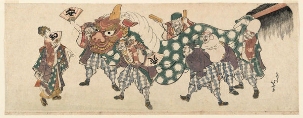 Shishi Ori-nui & Makiage Shibori Tenugui