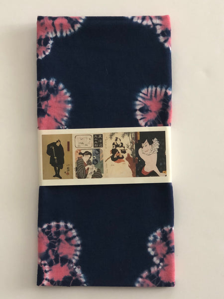 Ume-no-Hana Makiage Shibori Tenugui