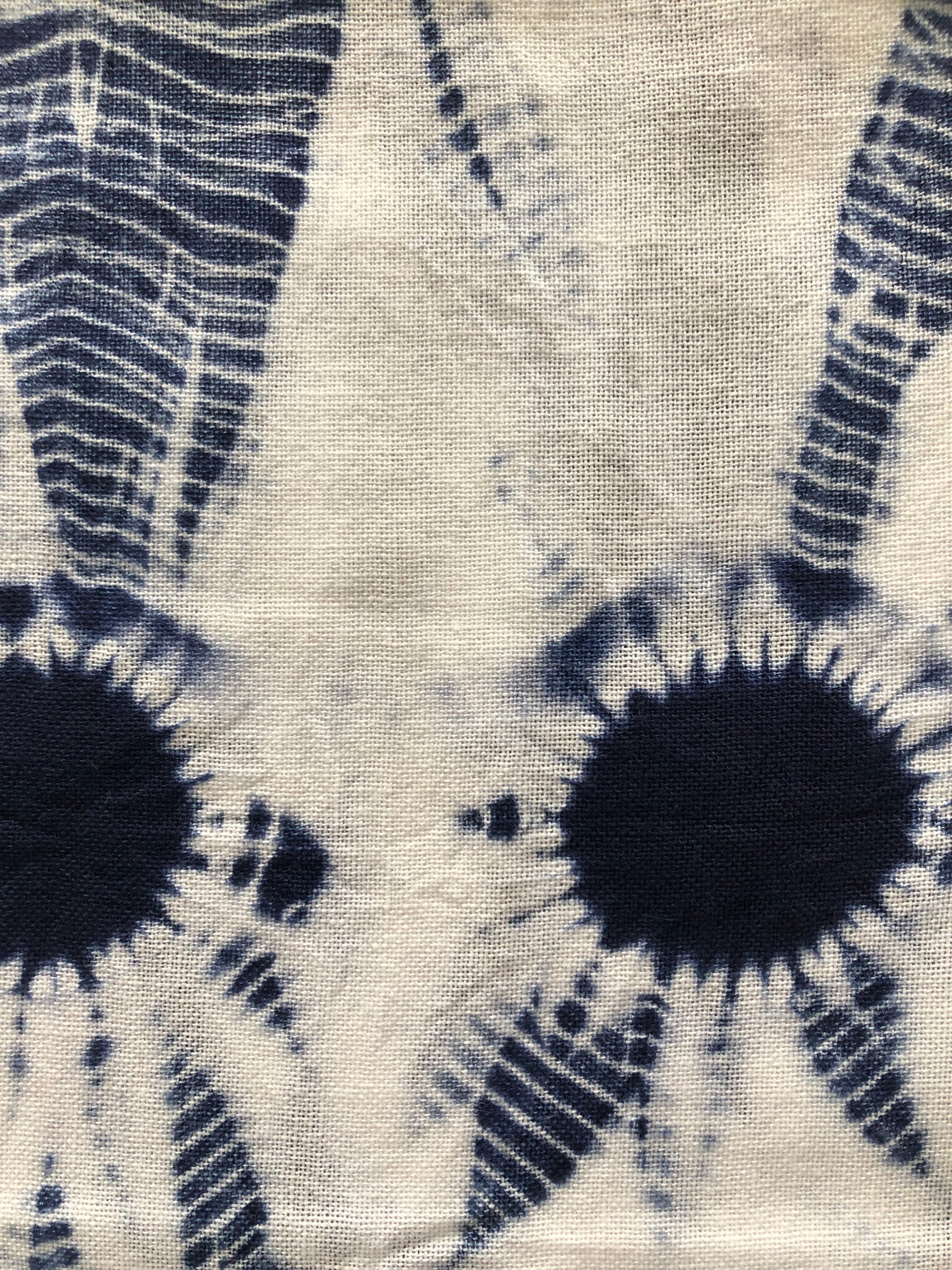【SCENERITY】Tachi damage summer knit Hinode & Tesuji-Tatsumaki Shibori Tenugui – Slow Fiber Studios