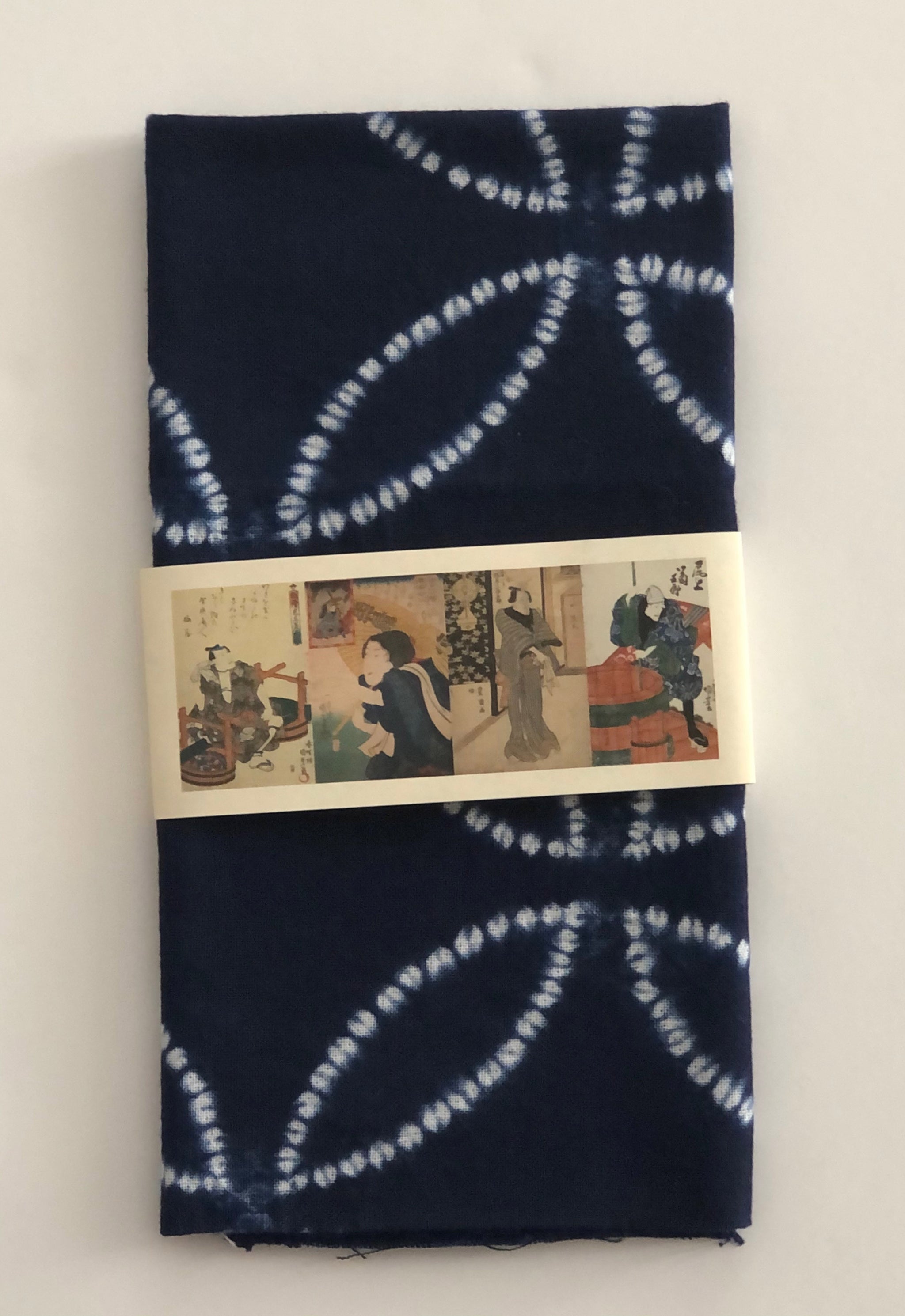 Shippo Hishaki-nui Shibori Tenugui – Slow Fiber Studios